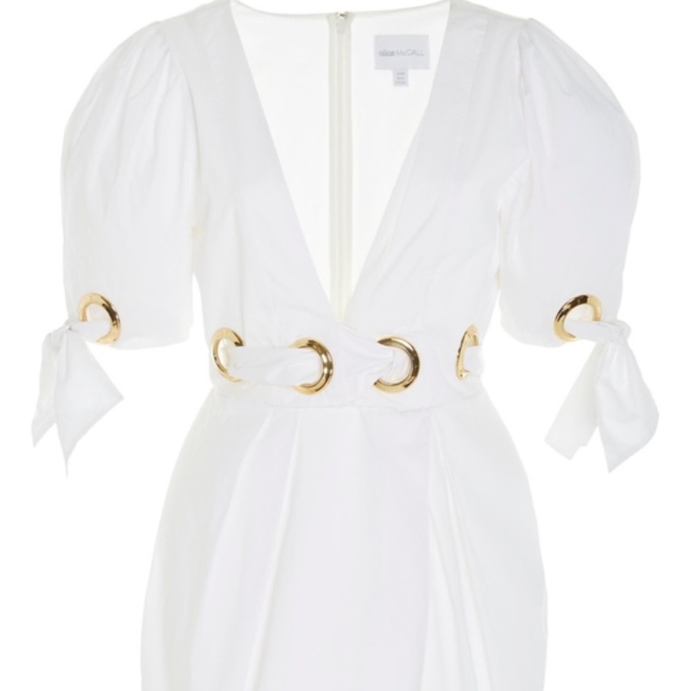 Alice McCall-Everything Grommet Cotton Dress - Picture 3 of 5
